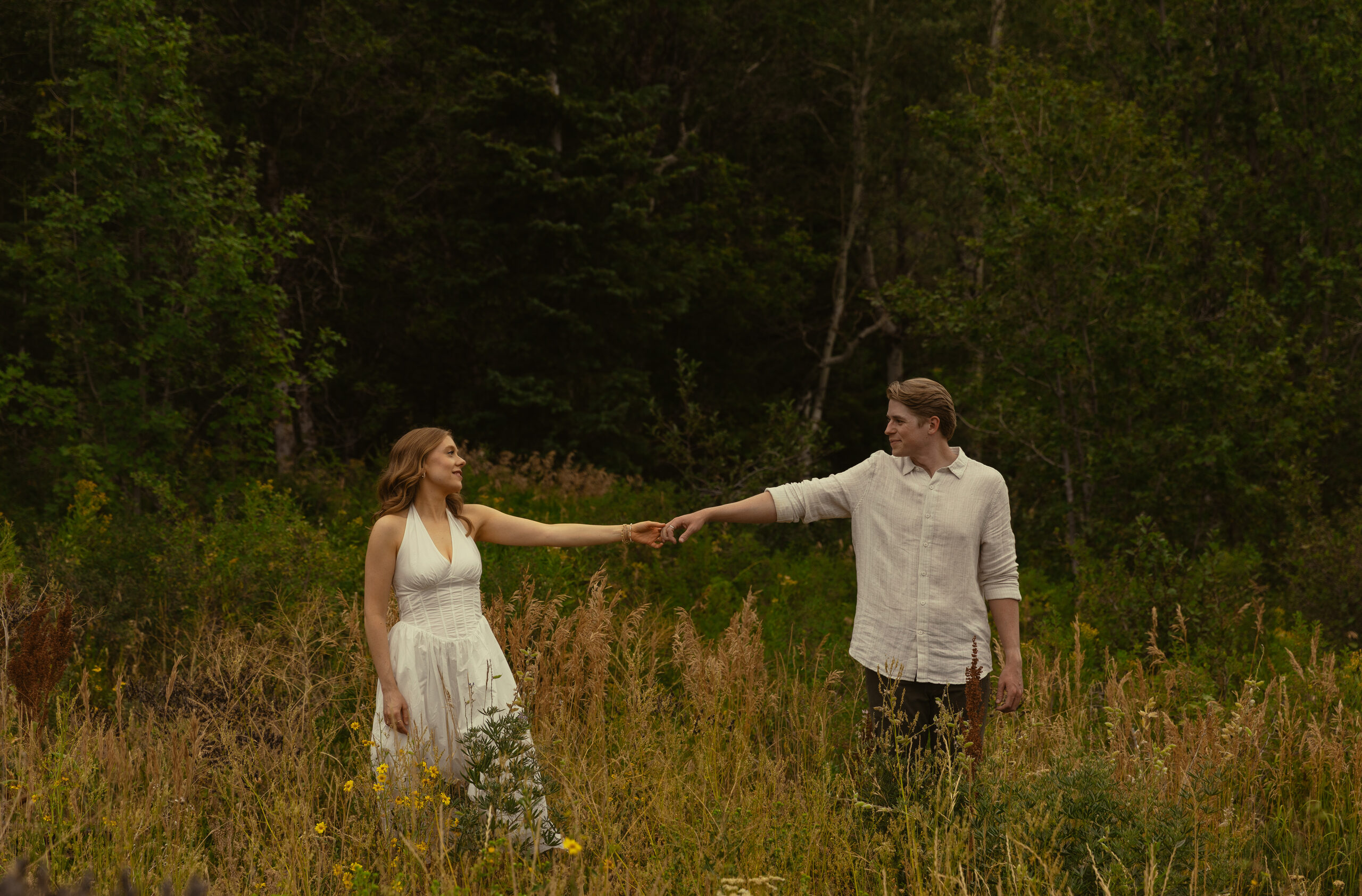Nick and Dawn together in the Colorado mountains