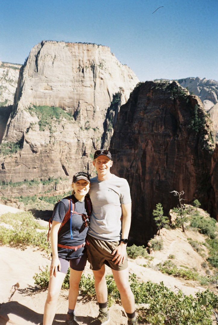 Nick and Dawn exploring Utah together