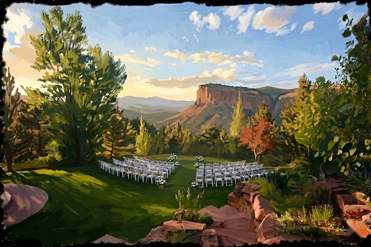 Lionscrest Manor, Lyons, Colorado — ceremony venue